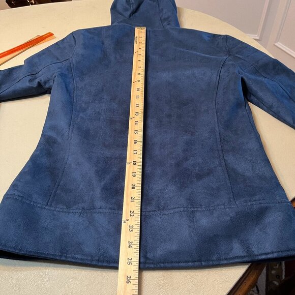 Ferrari Women's Blue Hooded Jacket Medium - Picture 11 of 14